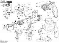 Bosch 0 601 135 541 GBM 10 RE Drill GBM10RE Spare Parts